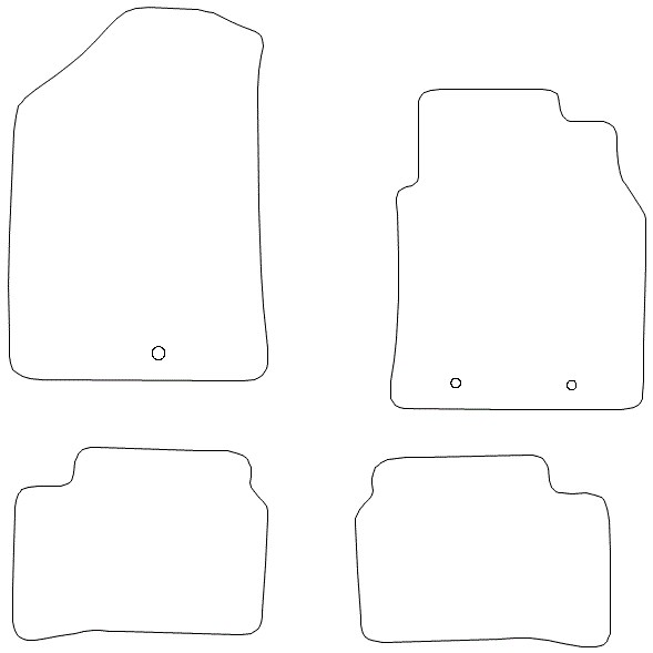 Hyundai i10 MK2 Car Mats